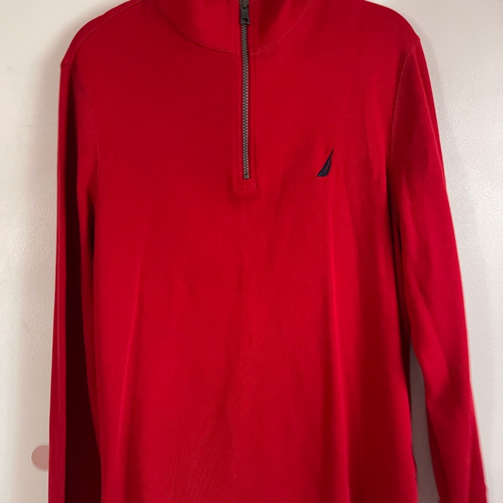 Nautica Mens Quarter Zip up Sweater